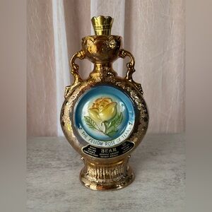 Vintage Jim Beam “Yellow Rose of Texas” Decanter-1978-Made of Regal China-EUC